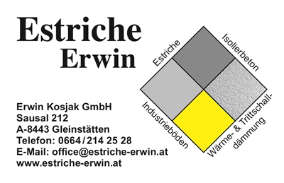Estriche Erwin Kosjak GmbH - Estriche Erwin Kosjak GmbH
