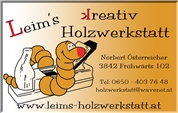 Norbert Österreicher - Leim´s kreativ Holzwerkstatt