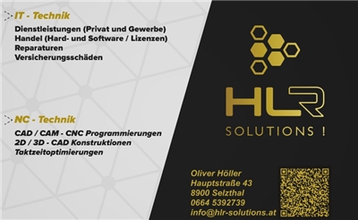 HLR-Solutions e.U. - IT-Technik u. CNC-Technik