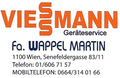 Martin Wappel - Viessmann- Geräteservice- Wappel Martin