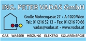 ING. PETER VADAS GmbH - Heizung - Sanitär - Installationen & Handel