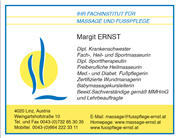 Margit Ernst -  Massage - und Fußpflege - Institut