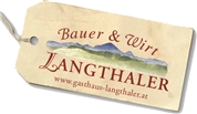 Franz Langthaler - Bauer & Wirt Langthaler 3644 Pömling 14