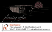 Ralph Koschier - Planning Office